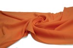 Chiffon glatt Orange