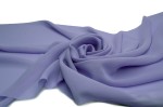 Chiffon glatt Heide