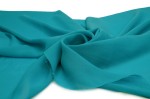 Chiffon glatt Blau