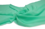 Chiffon glatt Jade