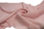 Chiffon glatt Helles schmutziges Rosa