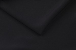 Merino Stoff Schwarz