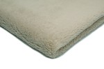 Minky Sherpa Lamm Kunstfell Hell beige