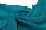 Chiffon glatt Türkis (1)