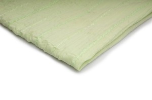 Baumwolle mit Band Pistazie