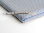 Gesteppt Gestrickt Stoff Kleine Schecks Hellblau