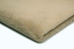 Einseitiger Kunstpelz Hell beige