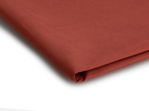 tkanina bawełna z lycrą w kolorze ceglanym