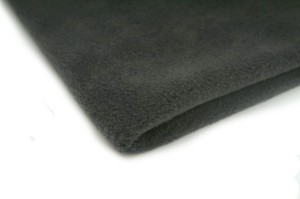 Fleece-Strickwaren 410 g/m² Dunkelgrau