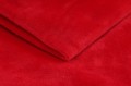 dzianina minky gładki w  kolorze czerwony