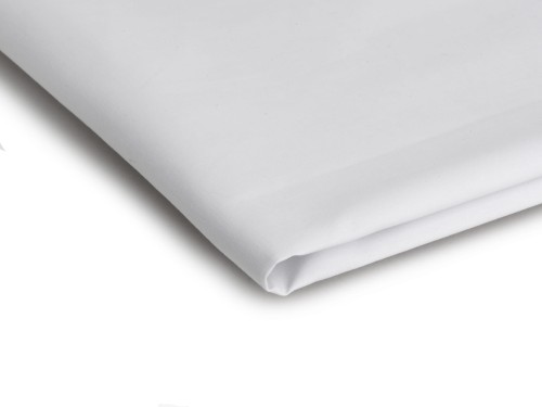 tkanina bawełna z lycrą w kolorze białym