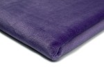 Minky Plüsch Glatt Violett