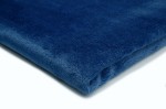 Minky Plüsch Glatt Zweiseitig Königsblau