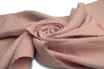 Musselin mit silbernen Punkten, Schmutziges Rosa