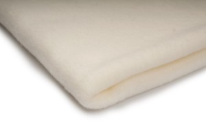 Fleece-Strickwaren 410 g/m² Sahne