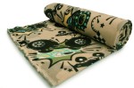 Printed Fleece DTY, Monster Truck, Beige