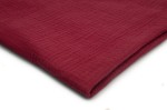 Double Gauze Musselin Bordeauxrot
