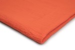 Double Gauze Musselin Mandarine