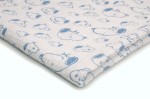 Musselin mit Aufdruck, Snoopy