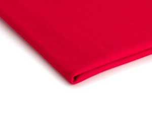 Strickwaren Polyspun Rot