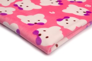 Minky Strickwaren gedruckt - Muster 1