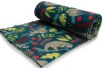 Printed Fleece DTY, Sloths, sea color