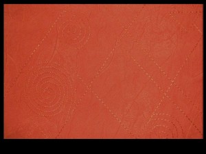 Spandex bestickt Russet