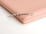 Gesteppt Gestrickt Stoff Kleine Schecks Puderrosa