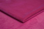 Minky Feste Ebene Stoff Fuchsie