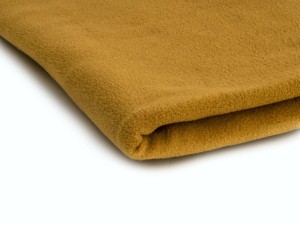 Fleece-Strickwaren 410 g/m² Honig