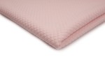 Gesteppt Gestrickt Stoff Kleine Schecks Hell-Pink