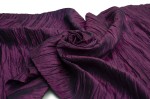 Taft zerdrücken Stoff Violett