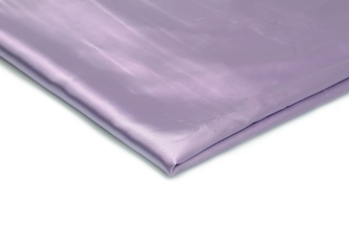 tkanina satyna cienka z lycra w kolorze jasny wrzos