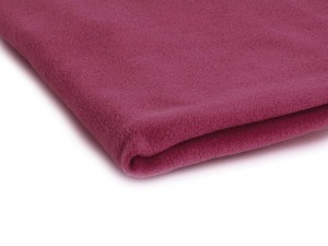 Fleece-Strickwaren 410 g/m² Rosa Wein