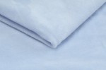Minky Feste Ebene Stoff Hellblau