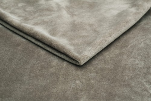 dzianina minky gładki w  kolorze przepiórka