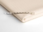 Gesteppt Gestrickt Stoff Kleine Schecks Sahne