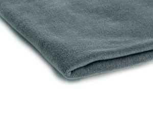 Fleece-Strickwaren 410 g/m² Stahl
