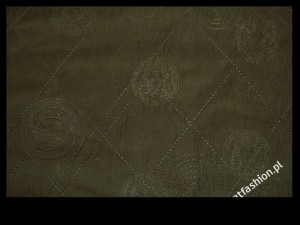 Spandex bestickt Dunkle Olive