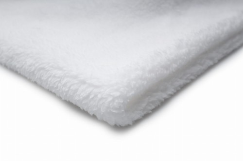 dzianina minky baranek kolor białym