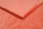 Minky Feste Ebene Stoff Mandarin