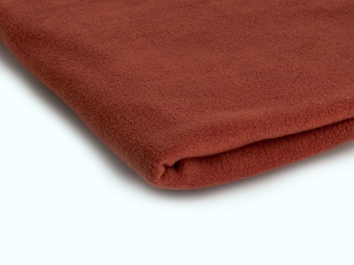 dzianina polar 410gm/m2 kolor  ceglany