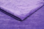 Minky Feste Ebene Stoff Violett