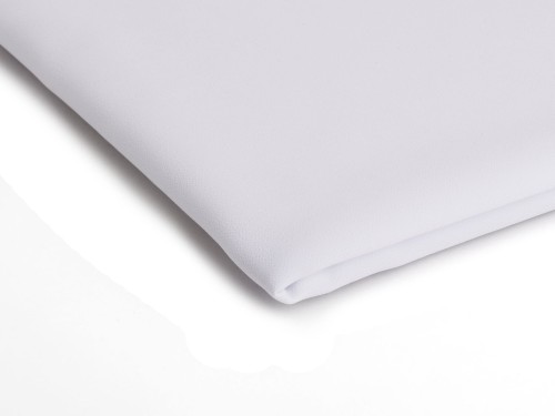 tkanina kelly krepa indonezja w kolorze białym