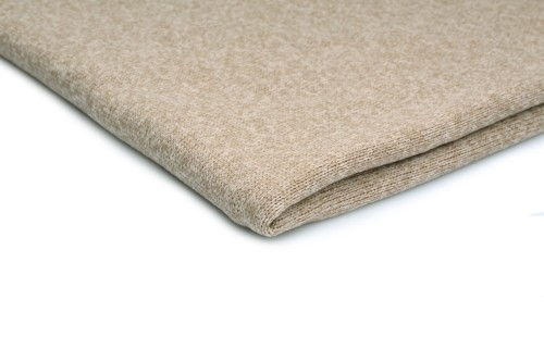 dzianina swetrówka osieplana w kolorze  jasny beż