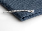 Gesteppt Gestrickt Stoff Kleine Schecks Jeans